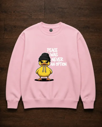Peace was never an option