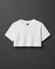 Plain Crop Top - Image 2