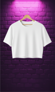 Plain Crop Top - Image 2