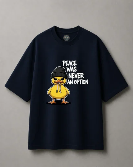 Peace was never an option