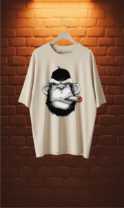 Smoking monkey