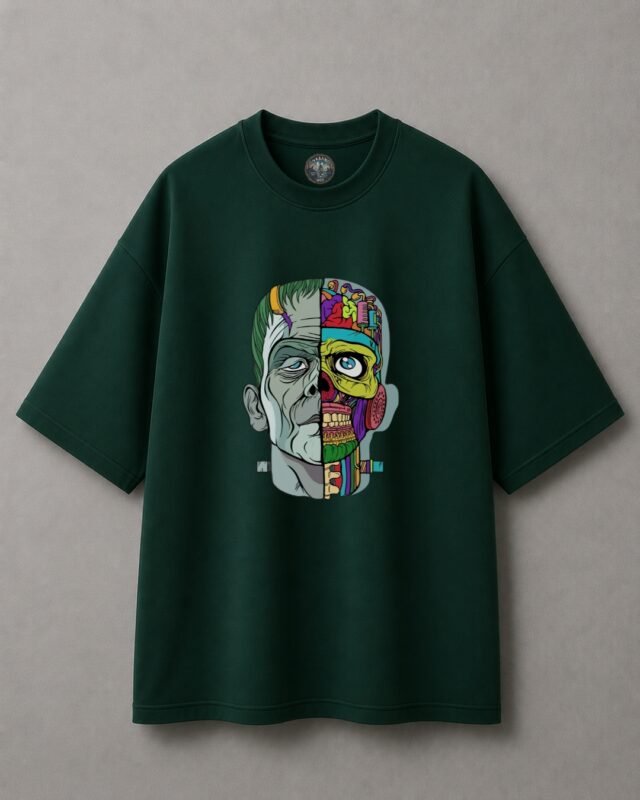Drop shoulder green 1